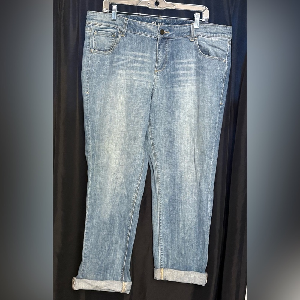 New York & Company Low Rise Slim Slouch Jeans